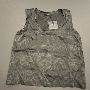 ABLE Tank Top Black Size Large  Sleeveless